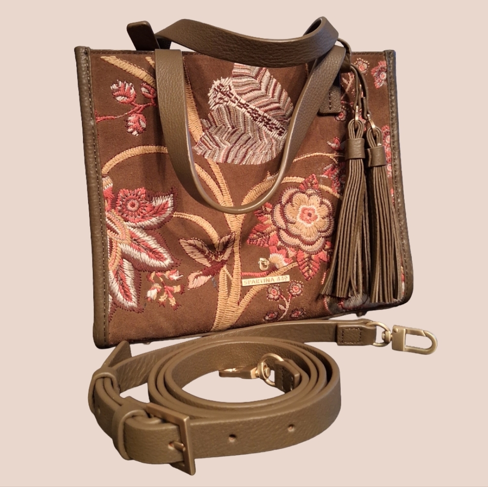 Spartina 449 Siren Dune Satchel - Tree of Life Design
